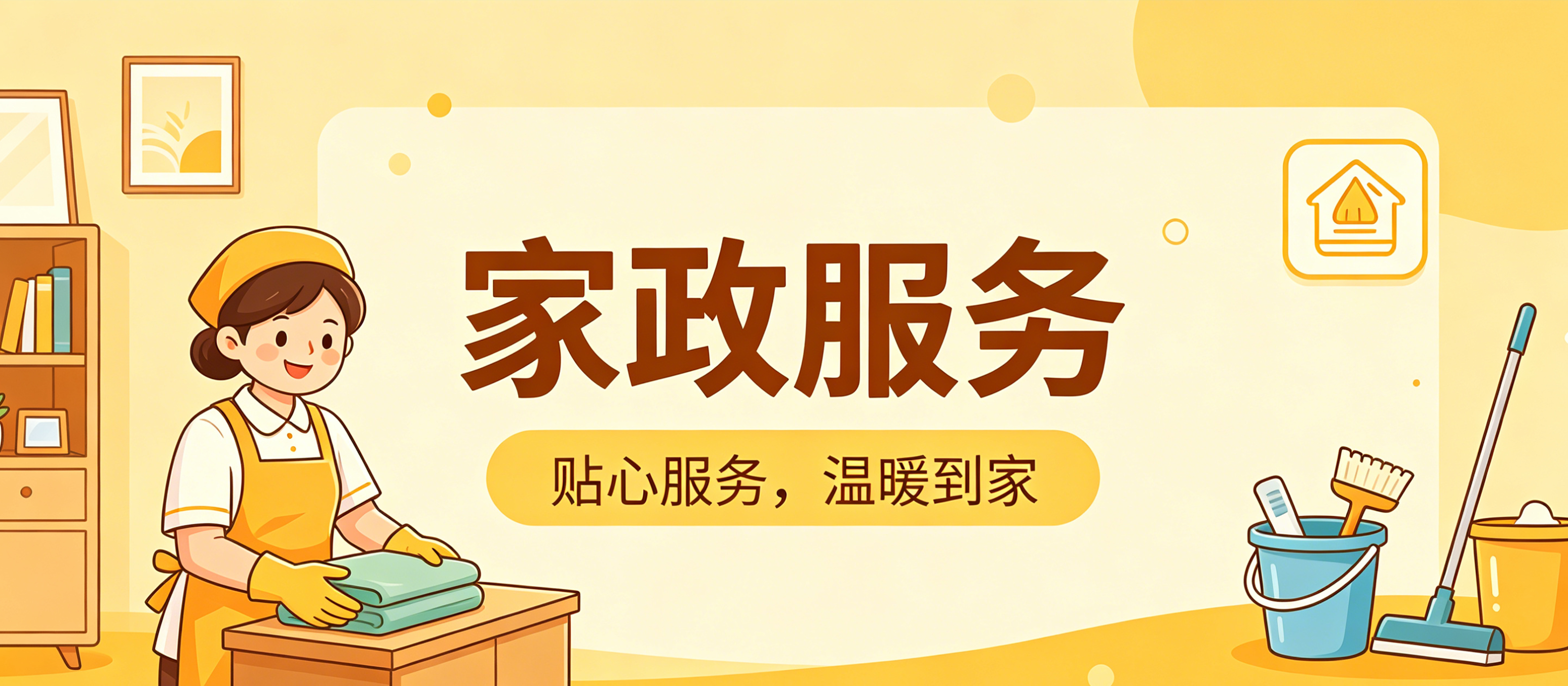 家政服务小程序案例｜J9集团打造简约精致UI服务平台