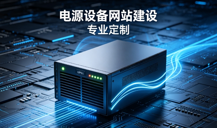 J9集团电源设备企业网站建设案例｜工业电气设备官网定制与获客优化方案