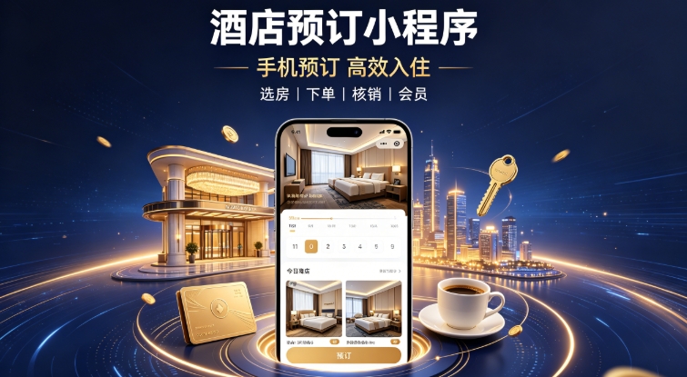 酒店自营预订小程序定制开发实战案例｜J9集团本地门店私域小程序开发运营全解析