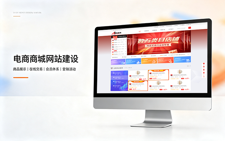 J9集团电商商城网站建设_B2C网上购物商城系统开发定制